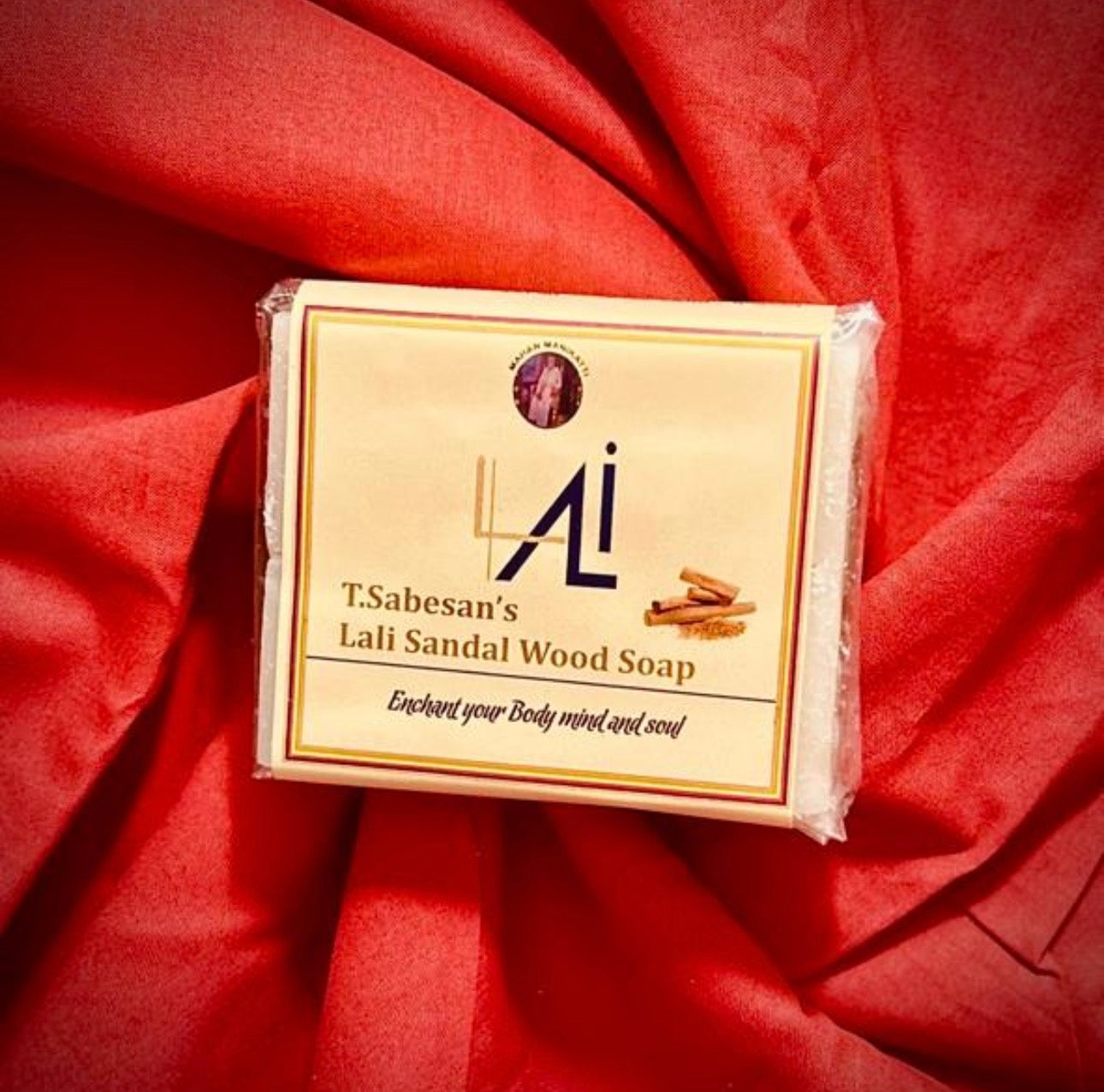 Lali Sandalwood soap (coconut oil)