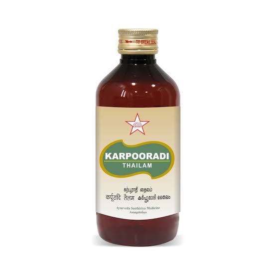 Karpooradhi oil / karpoorathi thailam