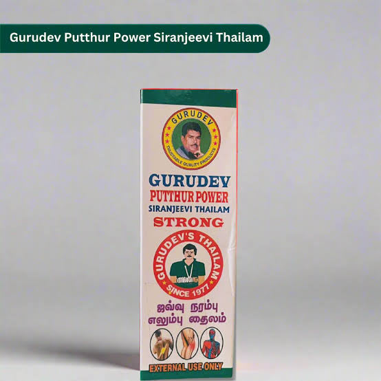 Gurudev pain relief oil