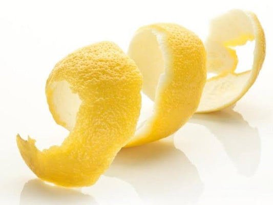Lemon peel dry