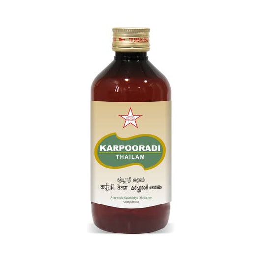 Karpooradhi oil / karpoorathi thailam
